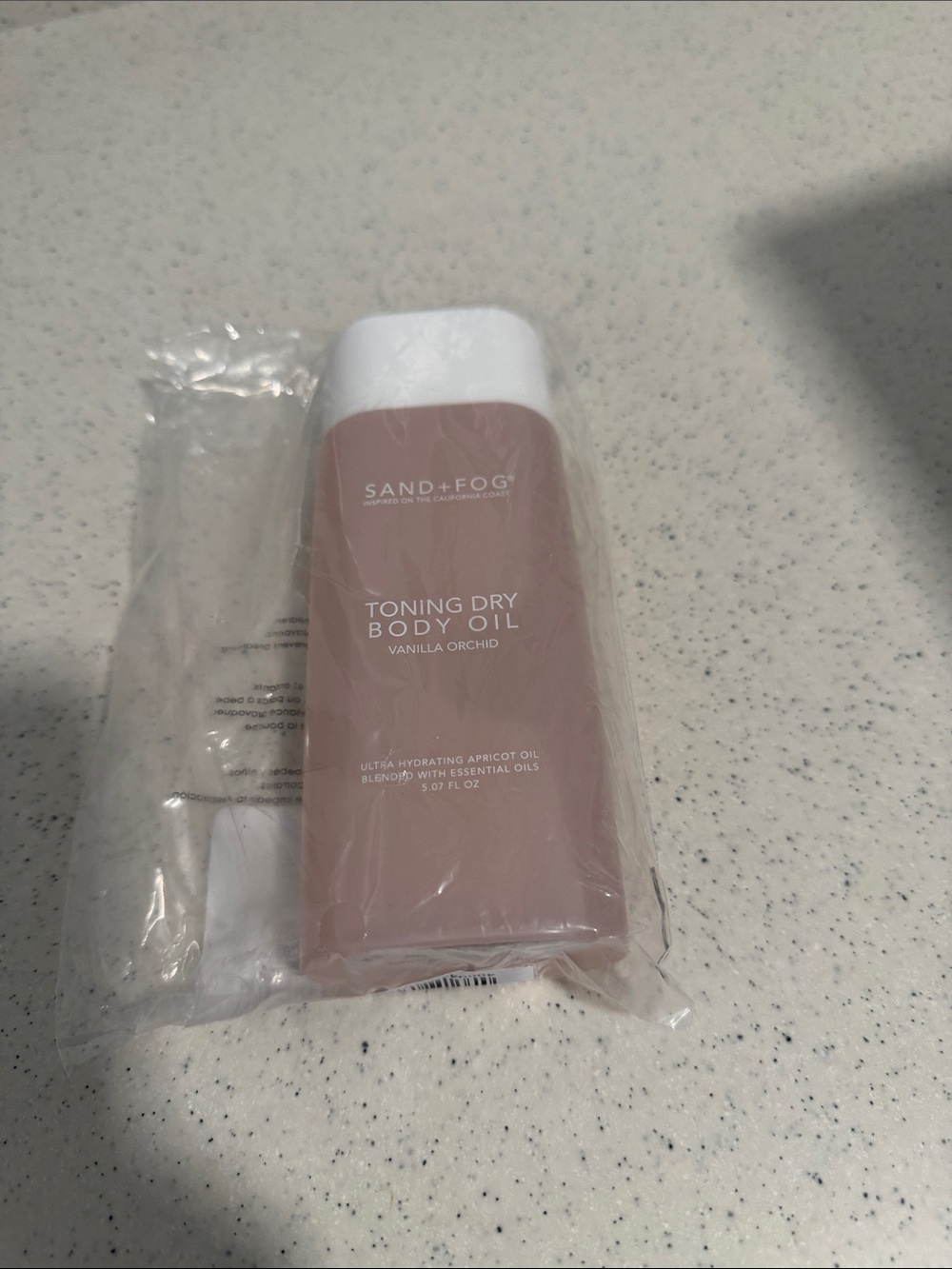 Sand + Fog Vanilla Orchid Toning Dry Body Oil - Pink